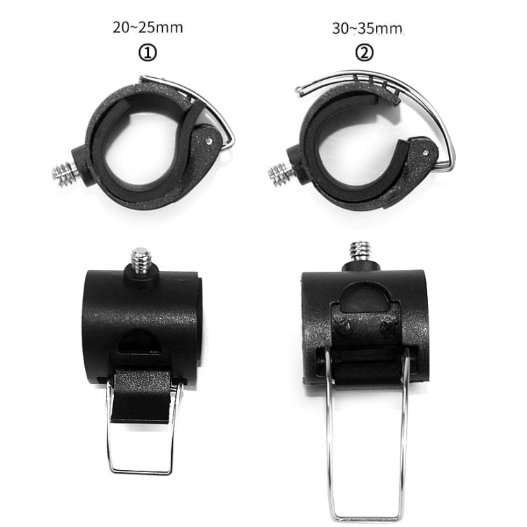 Selfie Stick Phone Lock Clip Bike Phone Clip(20-25 mm) - Extendable Pole by PMC TechLife | Online Shopping South Africa | PMC TechLife | Buy Now Pay Later Mobicred