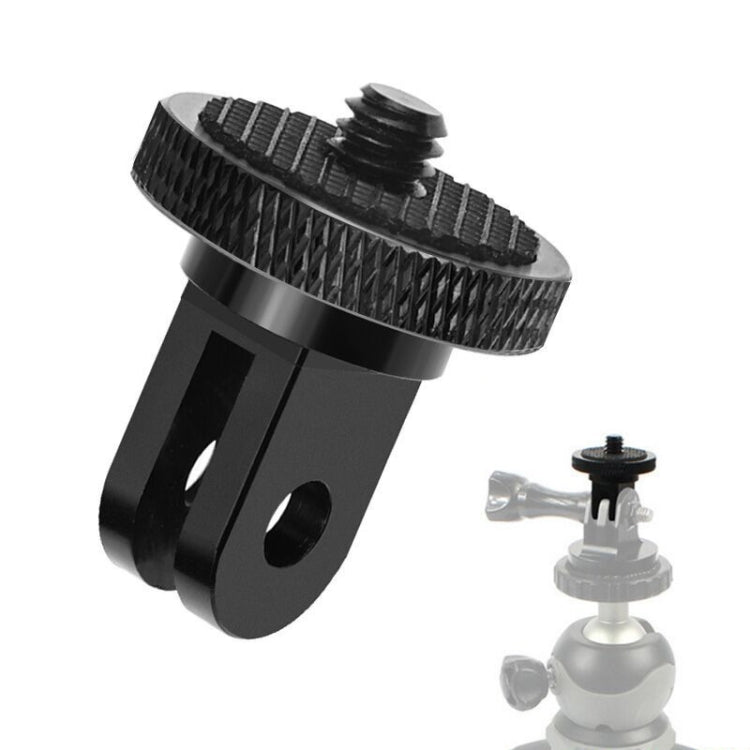 TELESIN Aluminum Alloy 1/4 Transfer Head Sports Camera Accessories For GoPro HERO11 Black / HERO9 Black / DJI Osmo Action 3 - Holder by PMC TechLife | Online Shopping South Africa | PMC TechLife | Buy Now Pay Later Mobicred