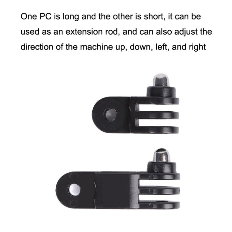 Different Direction Long Adapter TELESIN Screw Adapter Adjustment Arm For GoPro Hero12 Black / Hero11/10 /9 /8 /7 /6 /5, Insta360 Ace / Ace Pro, DJI Osmo Action 4 and Other Action Cameras -  by PMC TechLife | Online Shopping South Africa | PMC TechLife | Buy Now Pay Later Mobicred