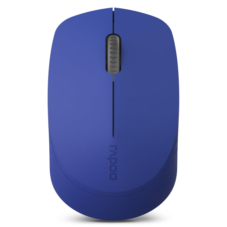 Rapoo M100G 2.4GHz 1300 DPI 3 Buttons Office Mute Home Small Portable Wireless Bluetooth Mouse(Sapphire Blue) - Wireless Mice by Rapoo | Online Shopping South Africa | PMC Jewellery | Buy Now Pay Later Mobicred