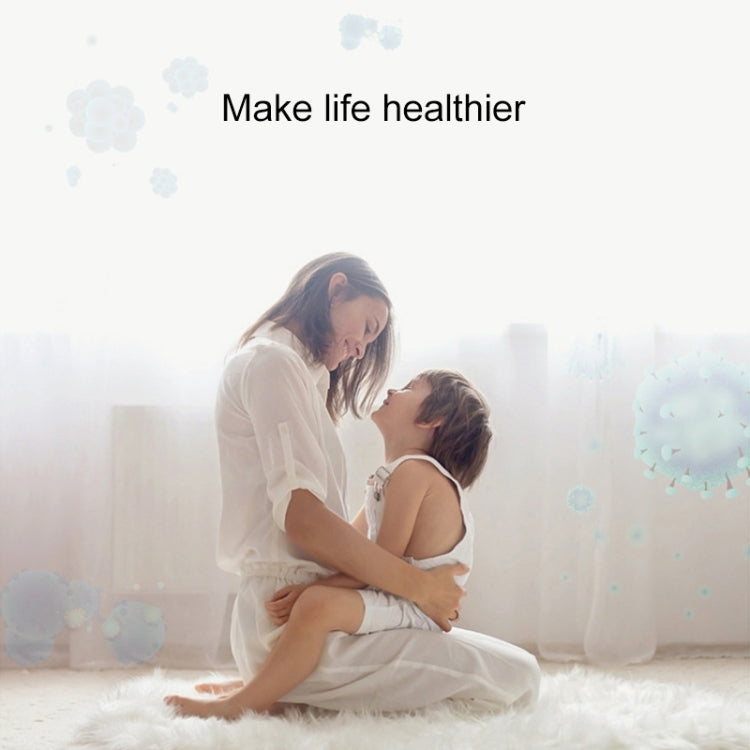 Mini Anion Air Purifier Smoke PM2.5 Remove Toilet Kitchen Air Purifier, Plug Type:EU Plug(Pink) - free shipping - PMC TechLife - Order now!