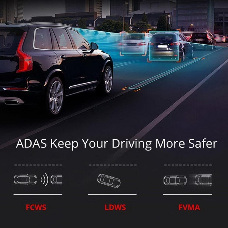 Anytek T22 Car Camera 5 inch IPS Touch-Screen Dual Lens FHD 1080P Car DVR Camera - Car DVRs by PMC TechLife | Online Shopping South Africa | PMC TechLife | Buy Now Pay Later Mobicred