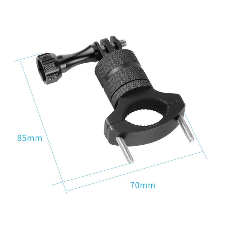 Aluminum Alloy Bicycle Mounting Bracket Bicycle Clip For Action Camera(Black) - Bicycle Handlebar Mount by PMC TechLife | Online Shopping South Africa | PMC TechLife | Buy Now Pay Later Mobicred