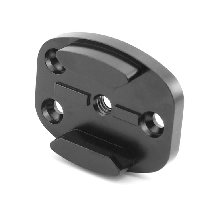 4 Holes Aluminum Quick Release Tripod Mount Base For Sports Camera, Color: Black - Helmet Mount by PMC TechLife | Online Shopping South Africa | PMC TechLife | Buy Now Pay Later Mobicred
