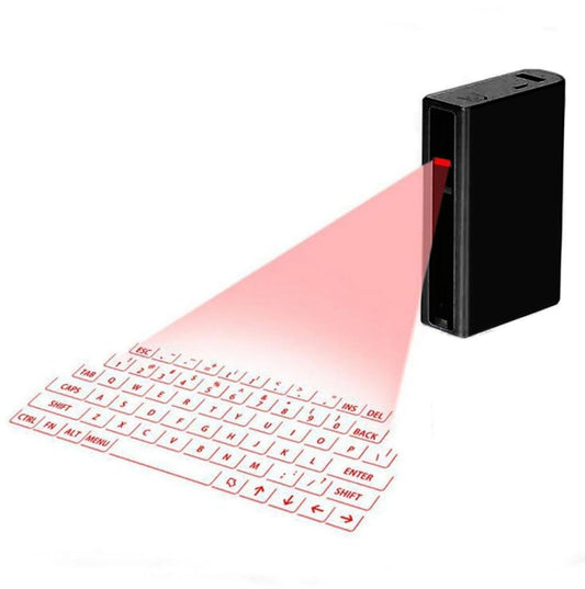 MINI F3 Bluetooth Charging Treasure Laser Virtual Projection 2 in 1 Keyboard(Black) - Laser Keyboard by PMC Jewellery | Online Shopping South Africa | PMC Jewellery | Buy Now Pay Later Mobicred