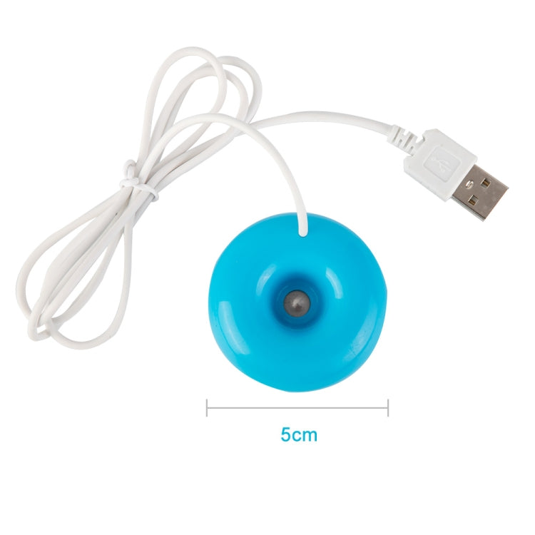 Donut Shape Mini USB Air Humidifier Aroma Diffuser Purifier(Pink) - free shipping - PMC TechLife - Order now!
