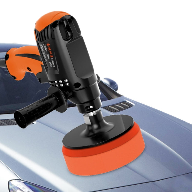 Car Beauty Sealing Glaze Polishing Machine Tile Repair Waxing Machine With Sponge Set, Model: 220V UK Plug - free shipping - PMC TechLife - Order now!