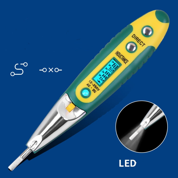 High Precision Electrical Tester Pen Screwdriver 220V AC DC Outlet Circuit Voltage Detector Test Pen with Night Vision, Specification:Digital Display Pen (Card) - Voltage Detector by PMc TechLife | Online Shopping South Africa | PMc TechLife | Buy Now Pay Later Mobicred
