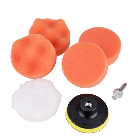 7 in 1 Buffing Pad Set Thread Auto Car Polishing Pad Kit for Car Polisher, Size:6 inch - Polishing Machine & Accessories by PMC Jewellery | Online Shopping South Africa | PMC Jewellery