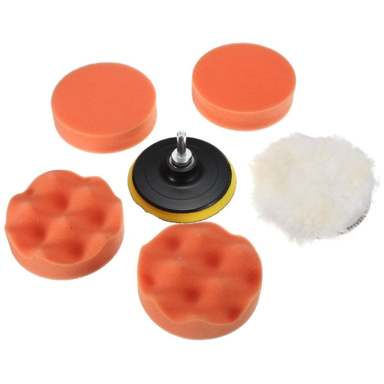 7 in 1 Buffing Pad Set Thread Auto Car Polishing Pad Kit for Car Polisher, Size:6 inch - Polishing Machine & Accessories by PMC Jewellery | Online Shopping South Africa | PMC Jewellery