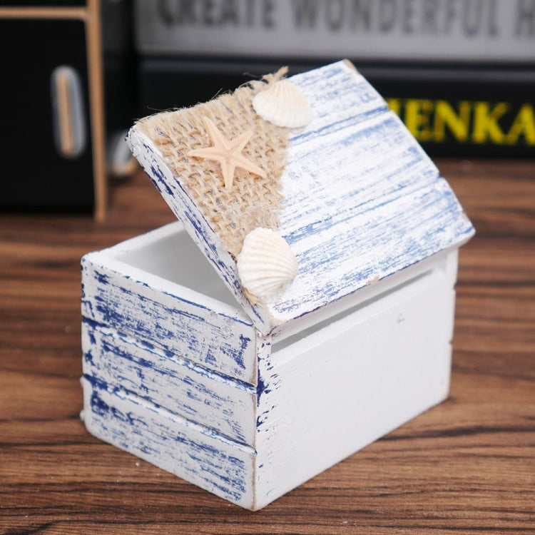 Wooden Pirate Jewellery Storage Box Case Holder Vintage Desk Storage Box(Seagull) - free shipping - PMc TechLife - Order now!