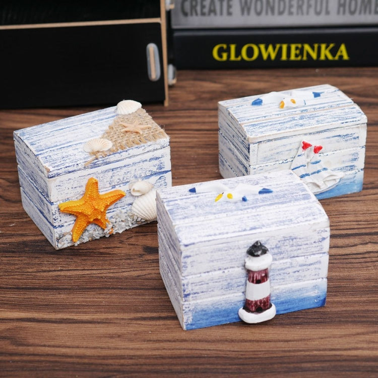 Wooden Pirate Jewellery Storage Box Case Holder Vintage Desk Storage Box(Smooth Sailing) - free shipping - PMc TechLife - Order now!