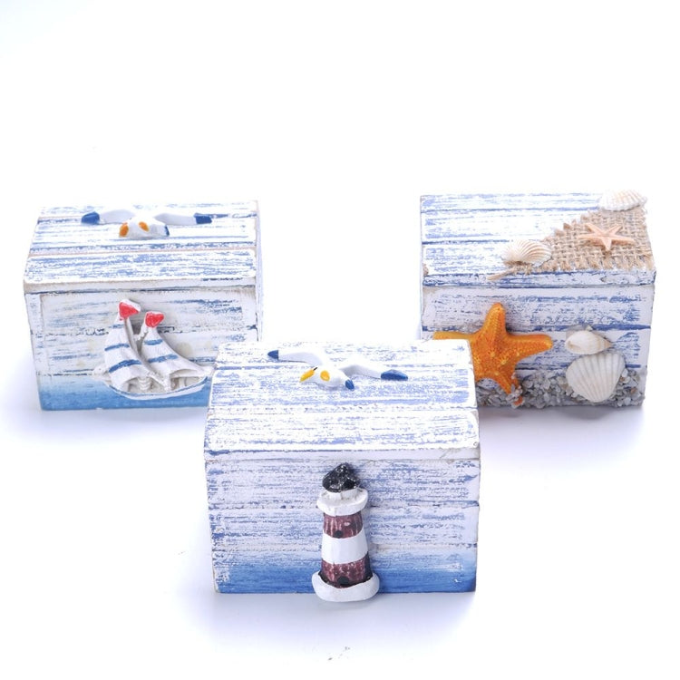 Wooden Pirate Jewellery Storage Box Case Holder Vintage Desk Storage Box(Smooth Sailing) - free shipping - PMc TechLife - Order now!