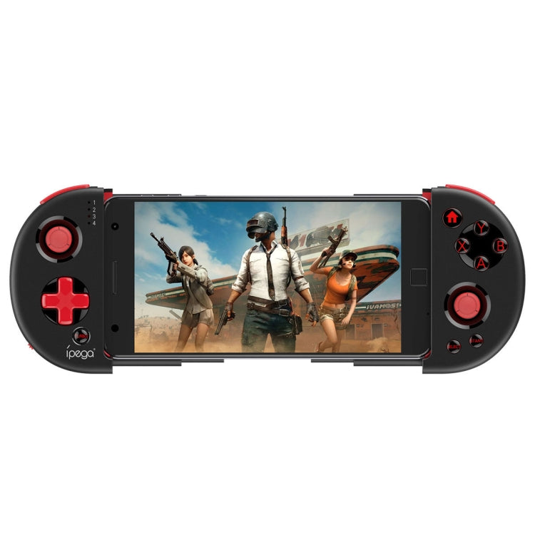 ipega PG-9087S Red Warrior Bluetooth 4.0 Retractable Gamepad for Mobile Phones within 6.2 inches, Compatible with Android 6.0 and Above & IOS 11.0-13.4 System(As Shown) - Controller Gamepad by ipega | Online Shopping South Africa | PMC Jewellery | Buy Now Pay Later Mobicred