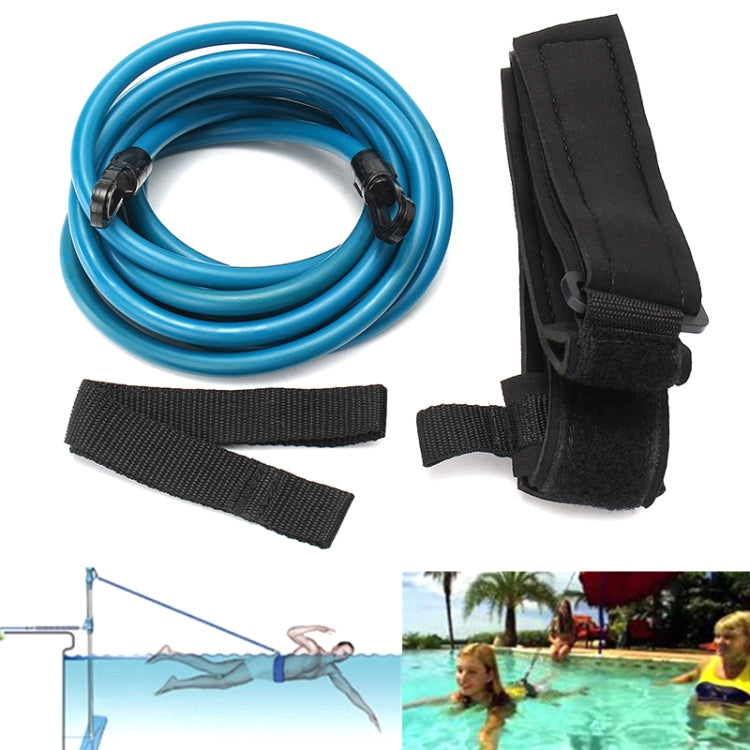 Swimming Resistance Strength Training Equipment Elastic Rope Swimming Equipment, Size:10 x 6 x 2m(Blue) - Water Fun & Sand Toys by PMC Jewellery | Online Shopping South Africa | PMC Jewellery | Buy Now Pay Later Mobicred