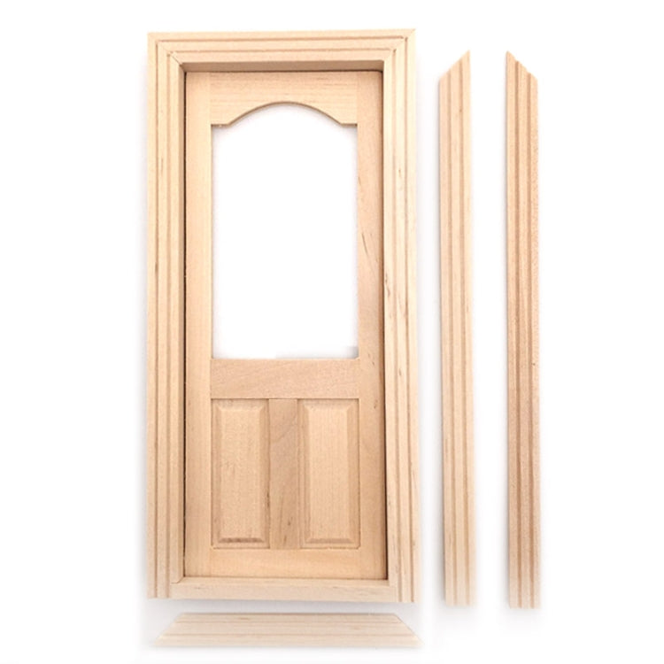 1:12  Mini House Toy Furniture Accessory Simulation Door(Original Color) - Pretend Play Toys by PMC Jewellery | Online Shopping South Africa | PMC Jewellery | Buy Now Pay Later Mobicred