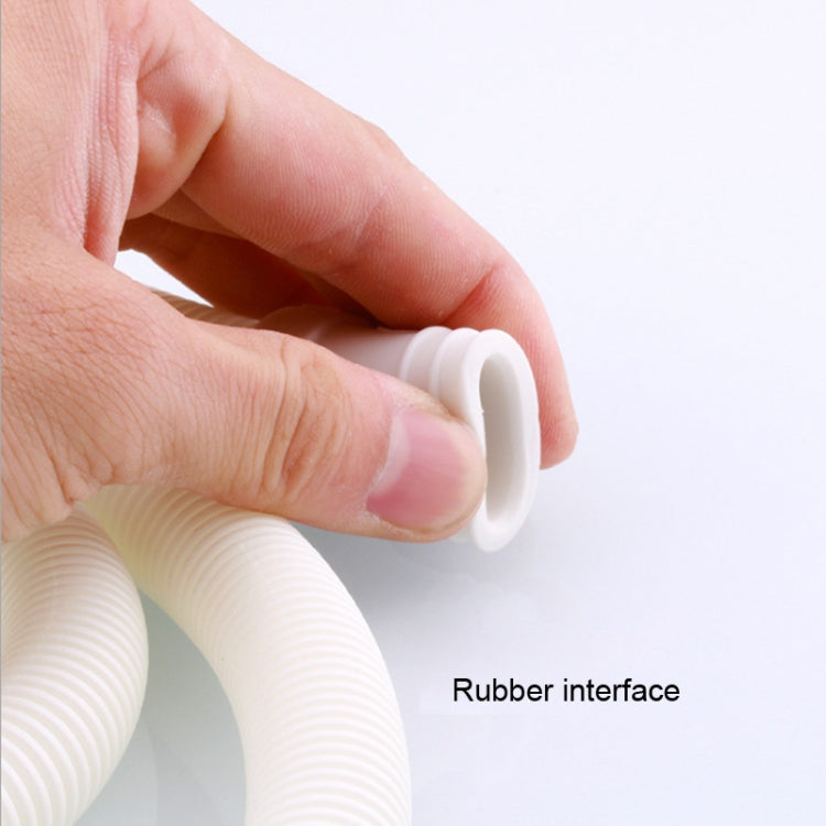 18mm Diameter Plastic Drain Pipe Water Outlet Extension Hose with Clamp for Semi-automatic Washing Machine / Air Conditioner, Size:1m Length - Air Conditioning & Accessories by PMC TechLife | Online Shopping South Africa | PMC TechLife | Buy Now Pay Later Mobicred