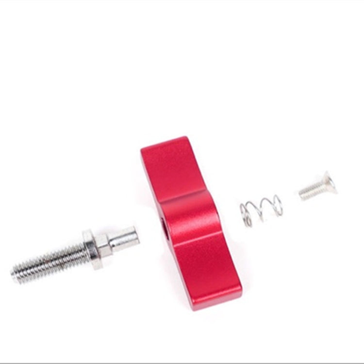 10PCS T-shaped Screw Multi-directional Adjustment Hand Screw Aluminum Alloy Handle Screw, Specification:M4(Red) - Screws by PMC Jewellery | Online Shopping South Africa | PMC Jewellery | Buy Now Pay Later Mobicred