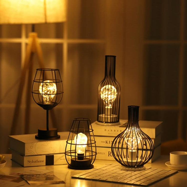 Retro Classic Iron Art LED Table Lamp Reading Lamp Night Light Bedroom Lamp Desk Lighting Home Decoration, Lampshade Style:Separate Jug - Night Lights by PMC TechLife | Online Shopping South Africa | PMC TechLife | Buy Now Pay Later Mobicred