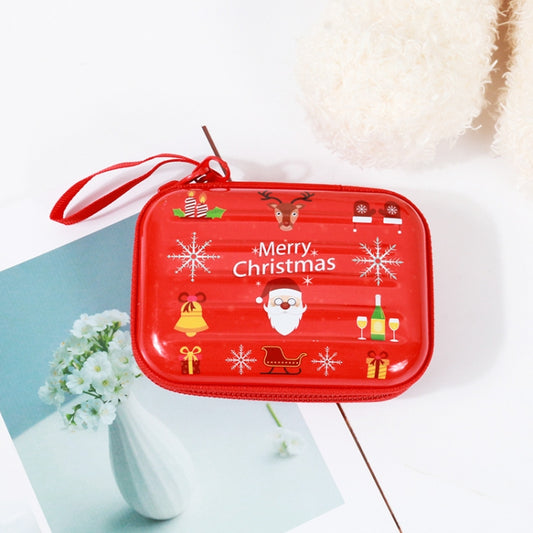 Christmas Cartoon Coin Purse Creative Square Storage Box Key Case(Type 3) - free shipping - PMC Jewellery - Order now!
