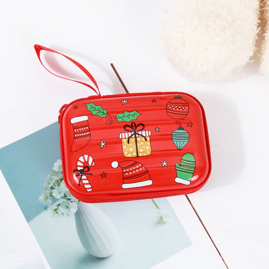 Christmas Cartoon Coin Purse Creative Square Storage Box Key Case(Type 4) - free shipping - PMC Jewellery - Order now!