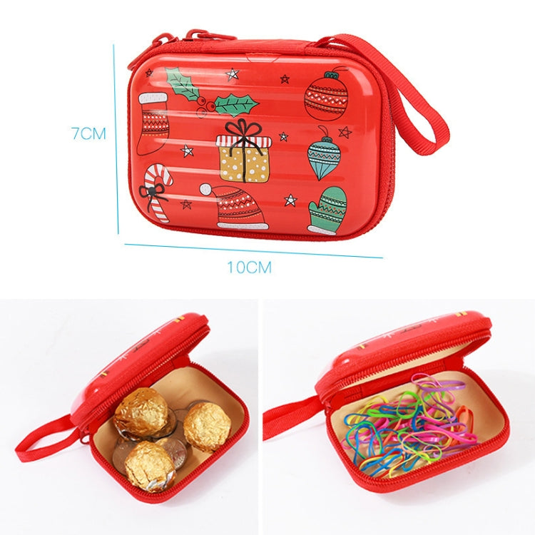 Christmas Cartoon Coin Purse Creative Square Storage Box Key Case(Type 4) - free shipping - PMc TechLife - Order now!