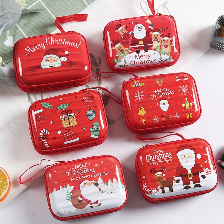 Christmas Cartoon Coin Purse Creative Square Storage Box Key Case(Type 4) - free shipping - PMc TechLife - Order now!