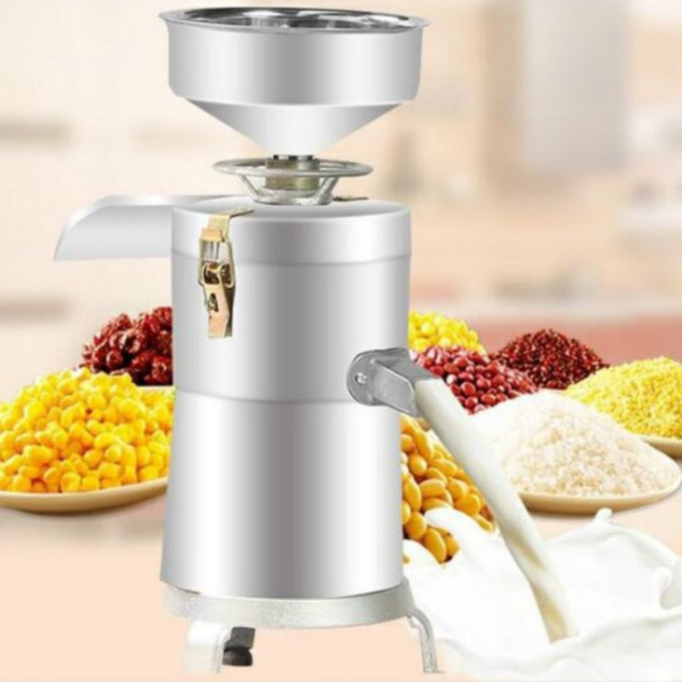 125/1500W Household Stainless Steel Refiner Large Capacity  Slurry Separation Fresh Grinding Soymilk Tofu Machine, CN Plug(Silver) - free shipping - PMC TechLife - Order now!