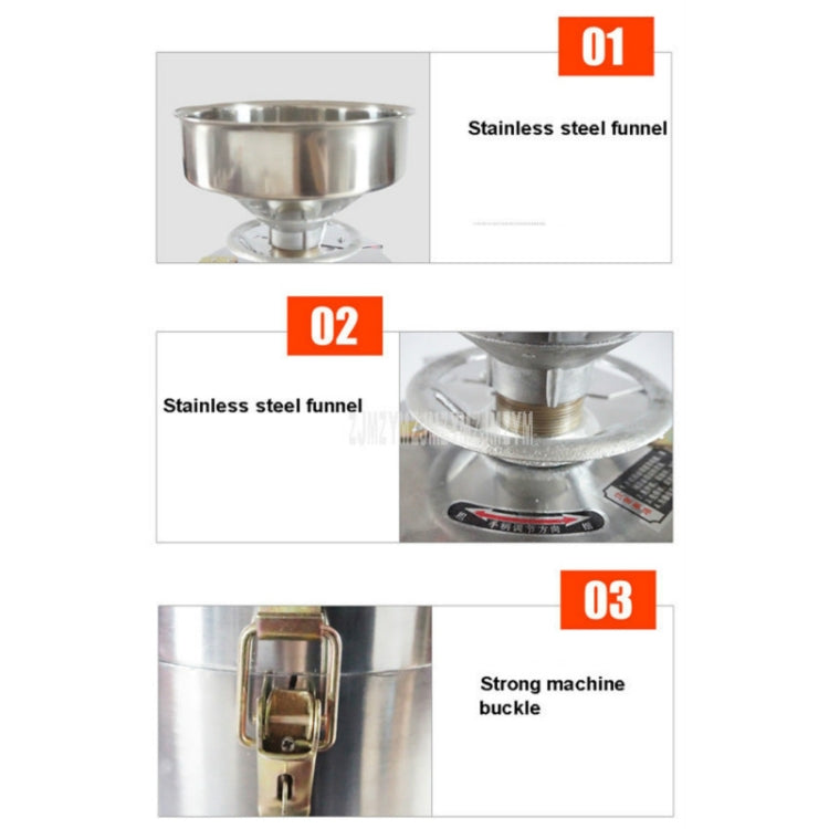 130/1800W Household Stainless Steel Refiner Large Capacity  Slurry Separation Fresh Grinding Soymilk Tofu Machine, CN Plug(Silver) - free shipping - PMC TechLife - Order now!