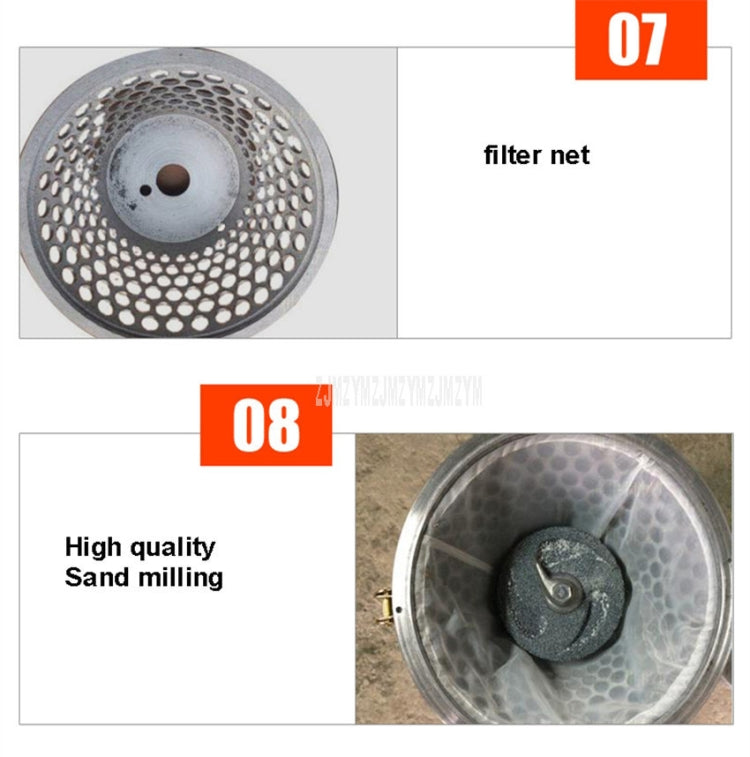 130/1800W Household Stainless Steel Refiner Large Capacity  Slurry Separation Fresh Grinding Soymilk Tofu Machine, CN Plug(Silver) - free shipping - PMC TechLife - Order now!