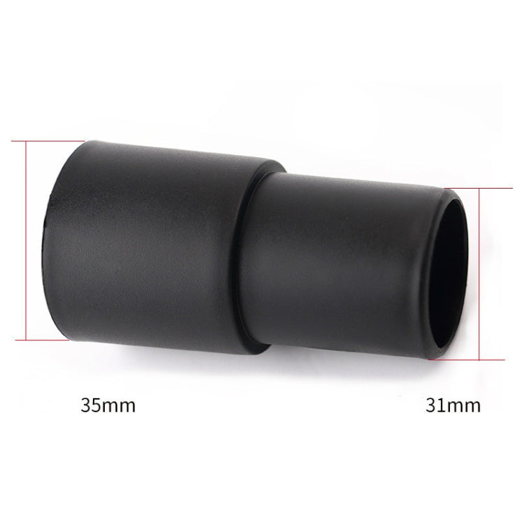 Vacuum Cleaner Connector European Version Inner 32mm Brush Suction Head Adapter Mouth to 35mm Nozzle Head Cleaner Adapter(Black) - free shipping - PMC TechLife - Order now!