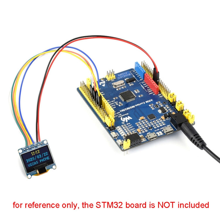 Waveshare 0.96 inch OLED Display Module, 128×64 Resolution, SPI / I2C Communication(D White) - Boards & Shields by Waveshare | Online Shopping South Africa | PMC Jewellery | Buy Now Pay Later Mobicred