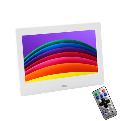 DPF-706 7 inch Digital Photo Frame LED Wall Mounted Advertising Machine, Plug:AU Plug(White) - 1.5-7.0 inch by PMC Jewellery | Online Shopping South Africa | PMC Jewellery | Buy Now Pay Later Mobicred