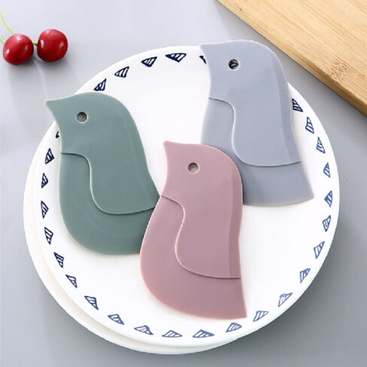 4 PCS Penguin Shape Soft Scraper Kitchen Baking Gadget(Dark Green) - Cutlery Sets by PMC Jewellery | Online Shopping South Africa | PMC Jewellery | Buy Now Pay Later Mobicred