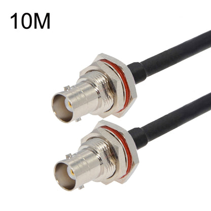 BNC Female To BNC Female RG58 Coaxial Adapter Cable, Cable Length:10m - Connectors by PMC Jewellery | Online Shopping South Africa | PMC Jewellery | Buy Now Pay Later Mobicred