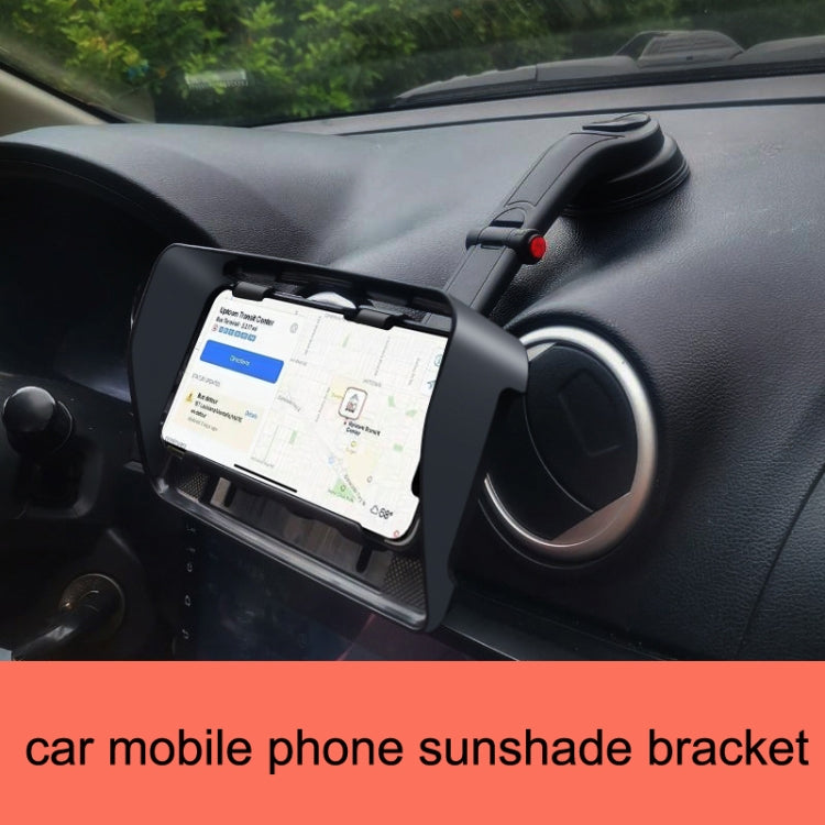 Off-road Car Sun Visor Mobile Phone Navigation Bracket, Style:Universal Adjustment Handle Type - Car Holders by PMC Jewellery | Online Shopping South Africa | PMC Jewellery | Buy Now Pay Later Mobicred