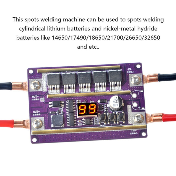 Start Treasure Version 12V Digital Display DIY Battery Spot Welding Machine Pen Control, Style:10 Square Pen - Others by PMC TechLife | Online Shopping South Africa | PMC TechLife | Buy Now Pay Later Mobicred