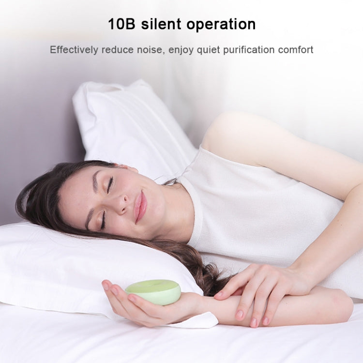 Portable Donut Electric Air Purifier Home Car Anion Ozone Deodorizer(Green) - free shipping - PMC TechLife - Order now!