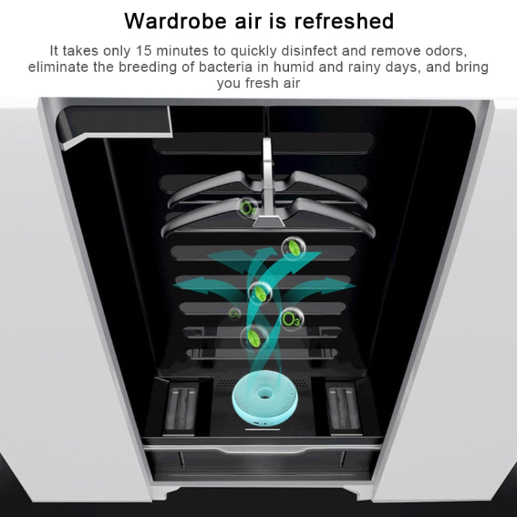 Portable Donut Electric Air Purifier Home Car Anion Ozone Deodorizer(Green) - free shipping - PMC TechLife - Order now!