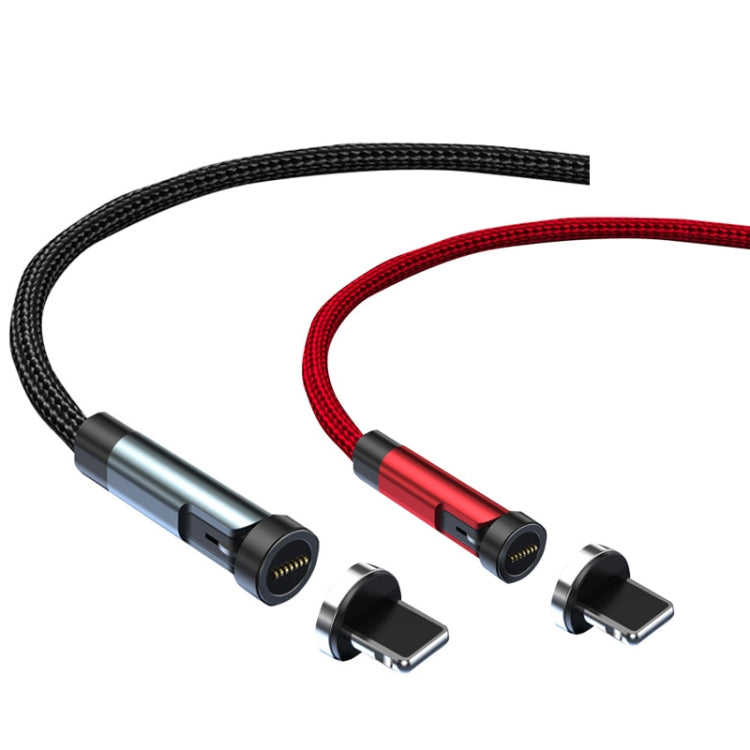 CC57 8Pin Magnetic Interface Rotating Fast Charging Data Cable, Cable Length: 1m(Red) - Charging Cable & Head by PMC Jewellery | Online Shopping South Africa | PMC Jewellery | Buy Now Pay Later Mobicred