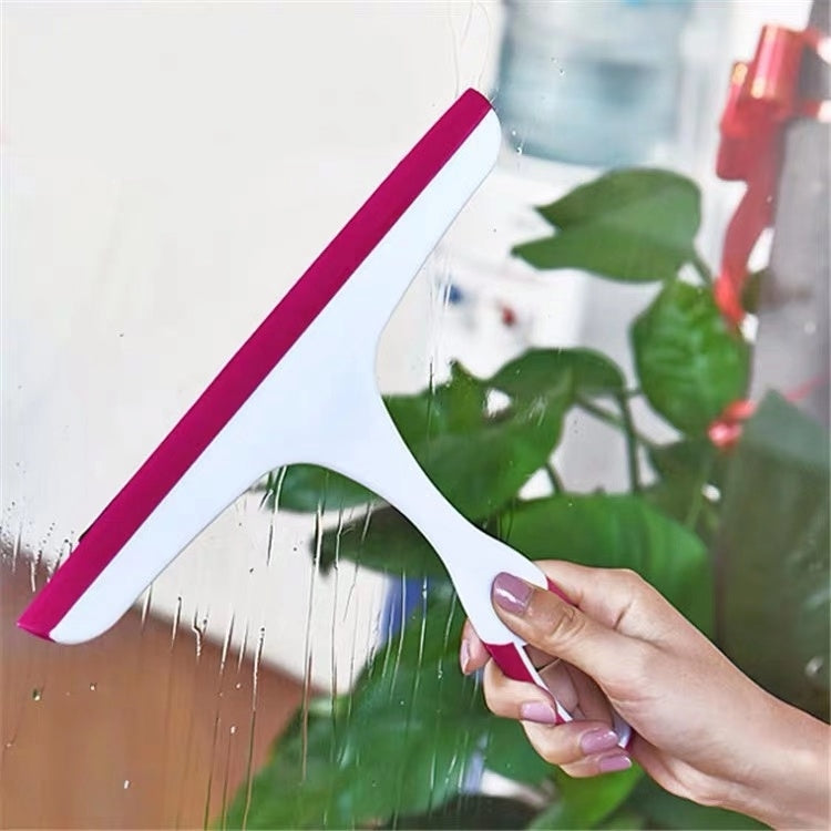 Glass Window Wiper  Bathroom Glass Wiper Window Glass Cleaner Household Cleaning(Blue) - Sponges, Cloths & Brushes by PMC TechLife | Online Shopping South Africa | PMC TechLife