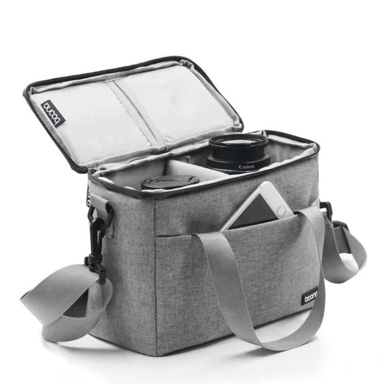 Baona BN-H001 Digital Camera Bag Casual Portable Camera Waterproof Bag, Size:Small(Gray) - free shipping - PMC TechLife - Order now!