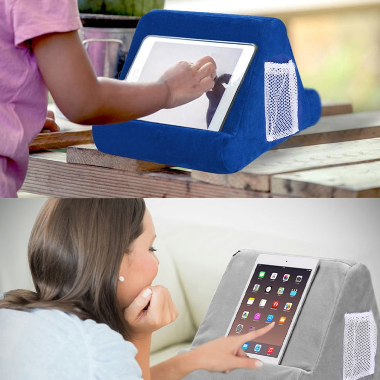Laptop Holder Tablet Pillow Multifunction Laptop Cooling Pad Rest Cushion(Grey) - Laptop Stand by PMC TechLife | Online Shopping South Africa | PMC TechLife | Buy Now Pay Later Mobicred