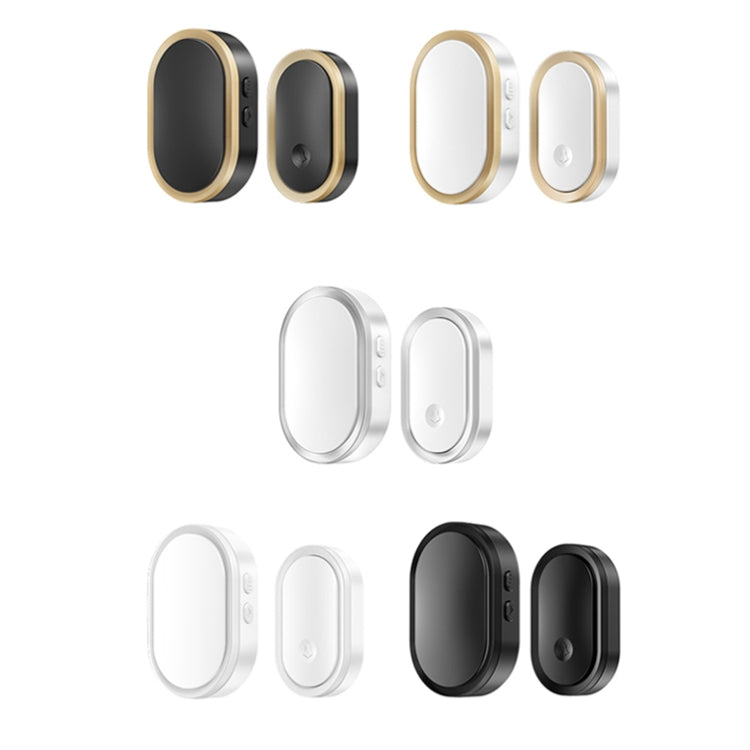 CACAZI A99 Home Smart Remote Control Doorbell Elderly Pager, Style:US Plug(White) - free shipping - PMC TechLife - Order now!