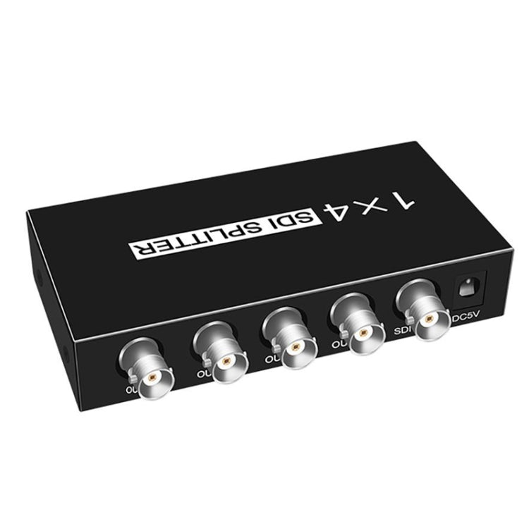 1 In 4 Out SD-SDI / HD-SDI / 3G-SDI Distribution Amplifier Video SDI Splitter(EU Plug) - Splitter by PMC Jewellery | Online Shopping South Africa | PMC Jewellery