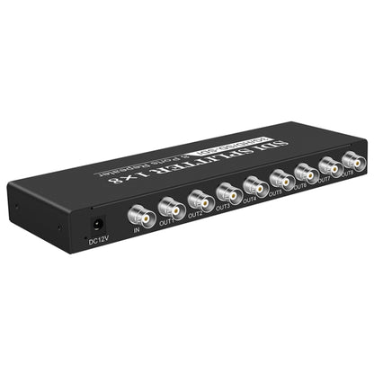 1 In 8 Out SD-SDI / HD-SDI / 3G-SDI Distribution Amplifier Video SDI Splitter(UK Plug) - Splitter by PMC Jewellery | Online Shopping South Africa | PMC Jewellery | Buy Now Pay Later Mobicred