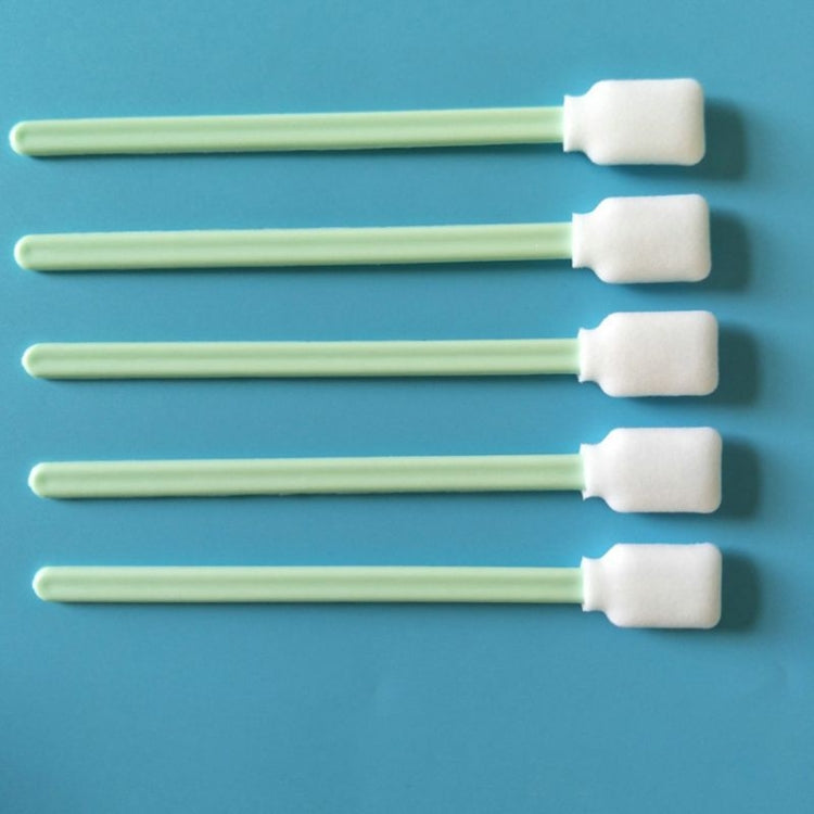 100 Sticks Inkjet Sponge Flat Head Cleaning Wipe Industrial Rod, Size:13cm(5 inch Small Wide Sponge Head) - Sponges, Cloths & Brushes by PMC TechLife | Online Shopping South Africa | PMC TechLife | Buy Now Pay Later Mobicred