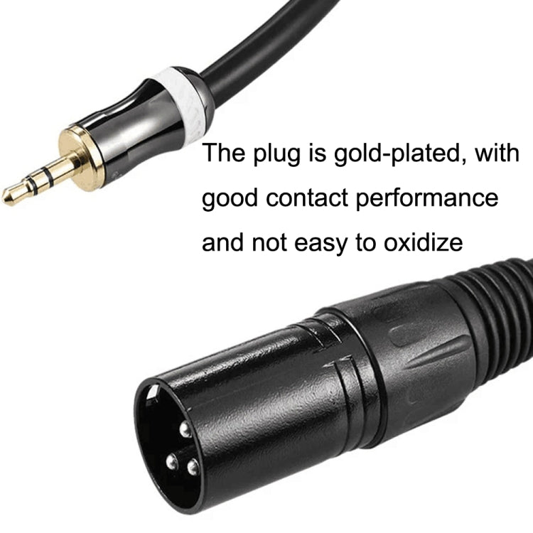 3.5mm To Caron Male Sound Card Microphone Audio Cable, Length:10m - Microphone Audio Cable & Connector by PMC Jewellery | Online Shopping South Africa | PMC Jewellery | Buy Now Pay Later Mobicred