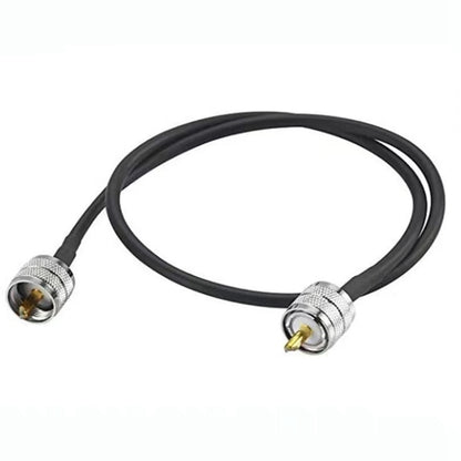 UHF Male To UHF Male RG58 Coaxial Adapter Cable, Cable Length:3m - Connectors by PMC Jewellery | Online Shopping South Africa | PMC Jewellery