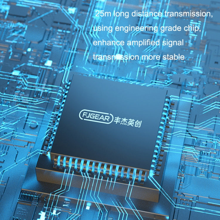 FJGEAR FJ-SM1012 1 In 12 Out 30HZ HDMI 4K HD Audio And Video Splitter, Plug Type:EU Plug - free shipping - PMC Jewellery - Order now!